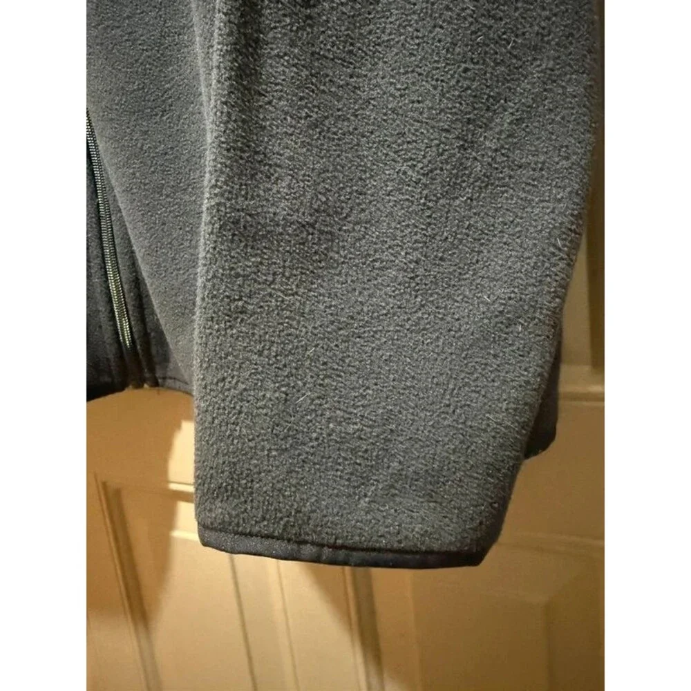 Men’s navy blue - fleece zip up- Croft and barrow XL